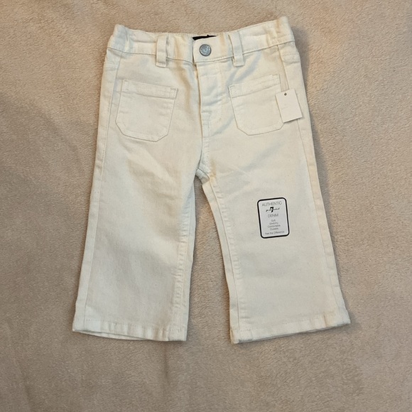 7 For All Mankind Baby Girls Outfit Size 12 Months - Picture 4 of 8